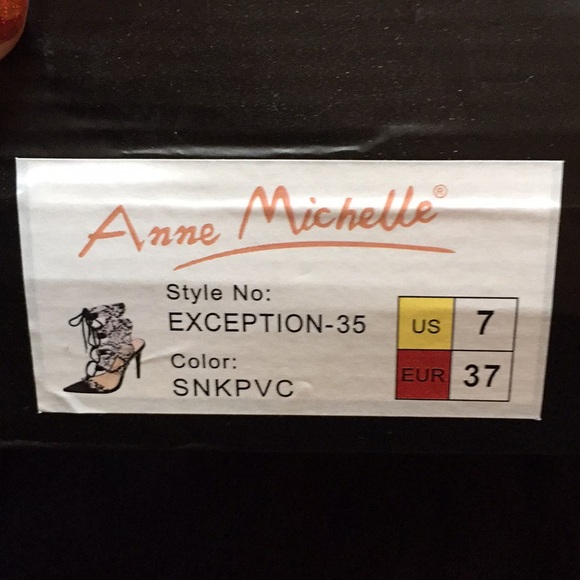 🔥⚡️Snake Lace Up Heels 👠✨💥 - Picture 6 of 6